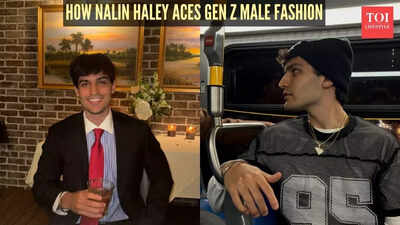 How Nikki Haley's son Nalin Haley aces Gen Z male fashion: Decoding his style