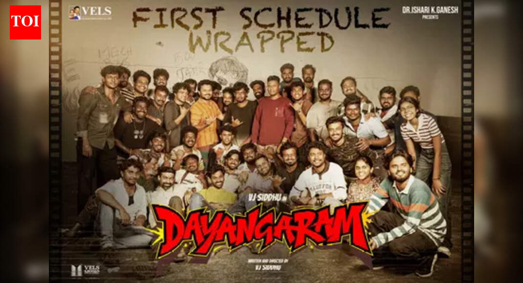 'Dayanagaram': First schedule of YouTuber VJ Siddhu's debut film  wrapped