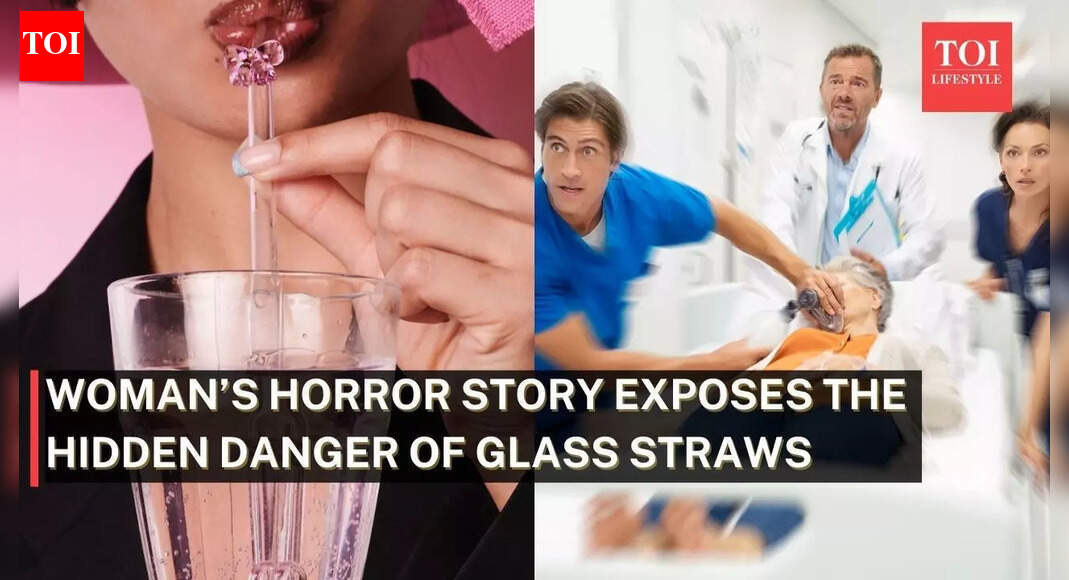 Obsessed with glass straws? Woman reveals how the TikTok trend landed her in the ER