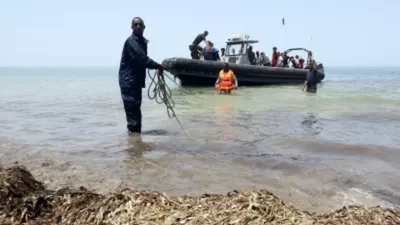Congo disaster: Boat capsizes on Lake Mai-Ndombe due to violent winds; 20 dead