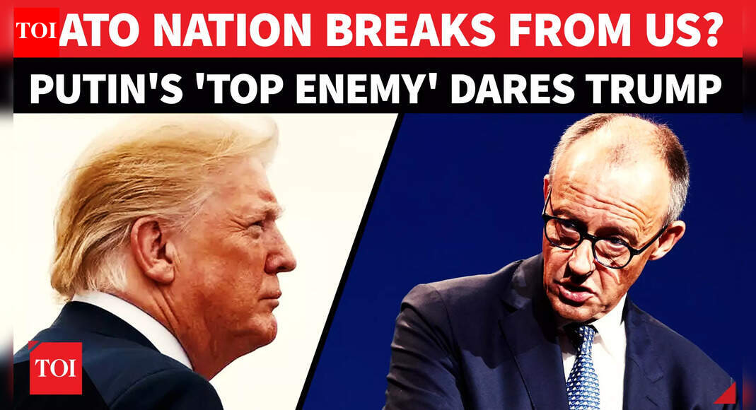 Merz's Rare Anti-Trump Rant; Warns Germany Against Becoming US Vassal | 'NOT AT OUR EXPENSE'