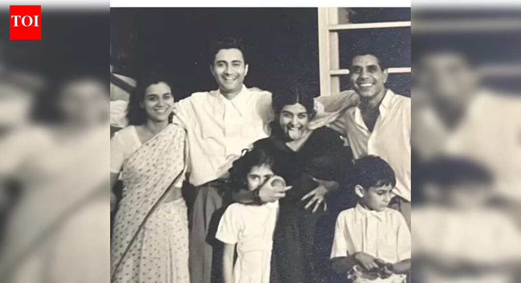 Shekhar Kapur remembers mother on her birth anniversary with a throwback pic with uncle Dev Anand