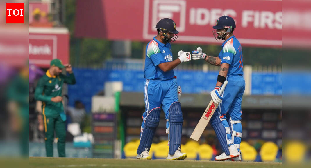 India vs South Africa Live Score, 1st ODI: Rohit, Virat steady ship with 50-run partnership vs SA
