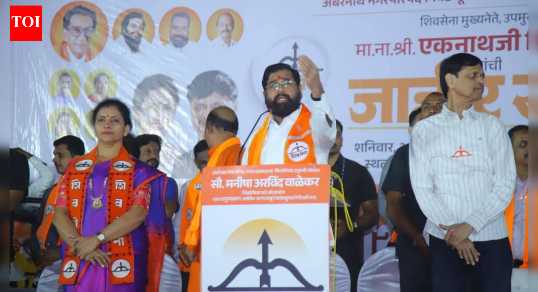 Eknath Shinde draws massive crowds in Badlapur, Ambernath; says he has come to 'wake people up, not sleep'