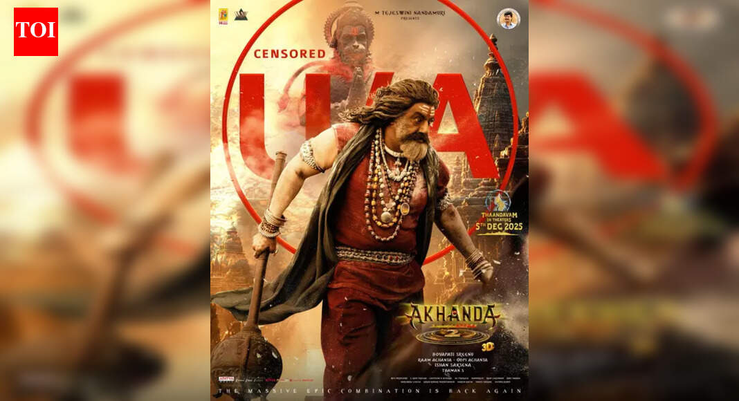 Censor Board clears Nandamuri Balakrishna's 'Akhanda 2: Thaandavam' with U/A certificate