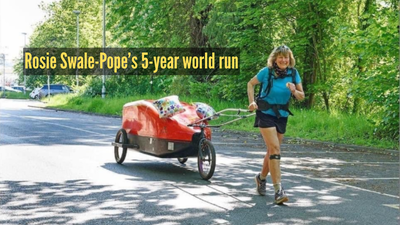 Frostbite, wolves, and 5 years on the road — Rosie Swale-Pope’s epic run around the world