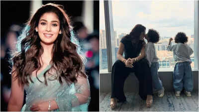 Nayanthara receives an adorable birthday greeting card made by her twin sons, tagging her as 'Best Amma' - PICS