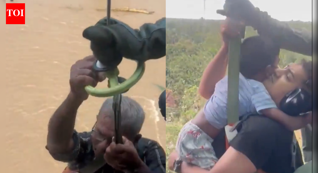 Watch: IAF choppers rescue civilians in flood-hit Sri Lanka; C-130 joins relief ops