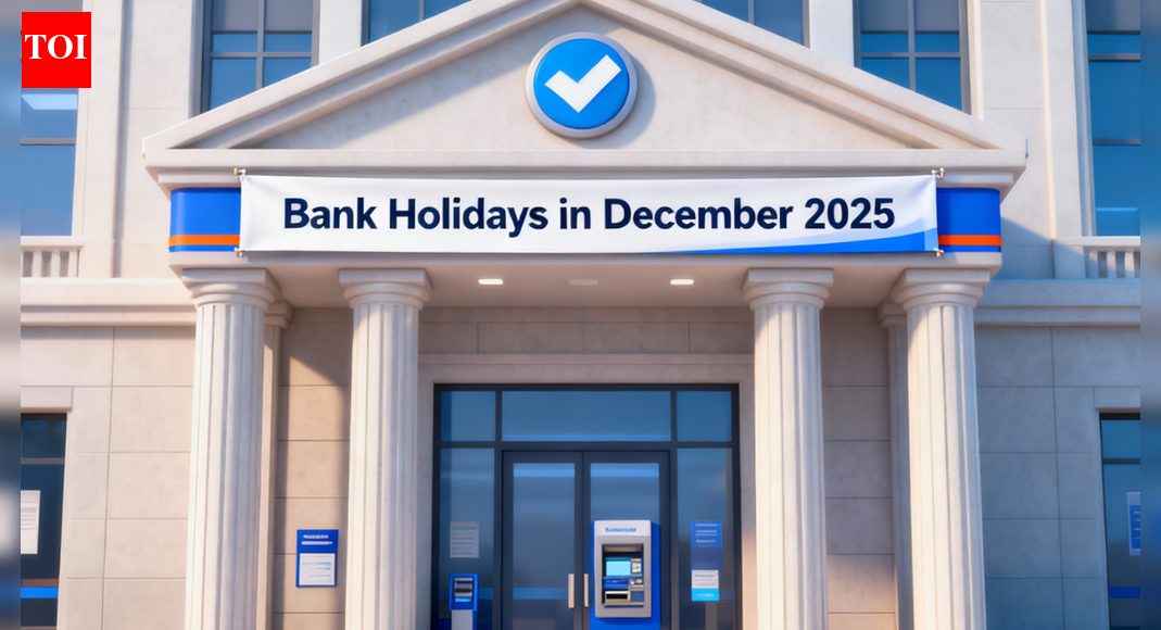 Bank holidays in December 2025: Check complete state-wise list