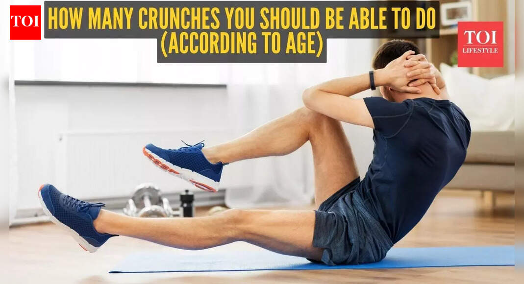 Physiologist reveals how many crunches you should be able to do as you age