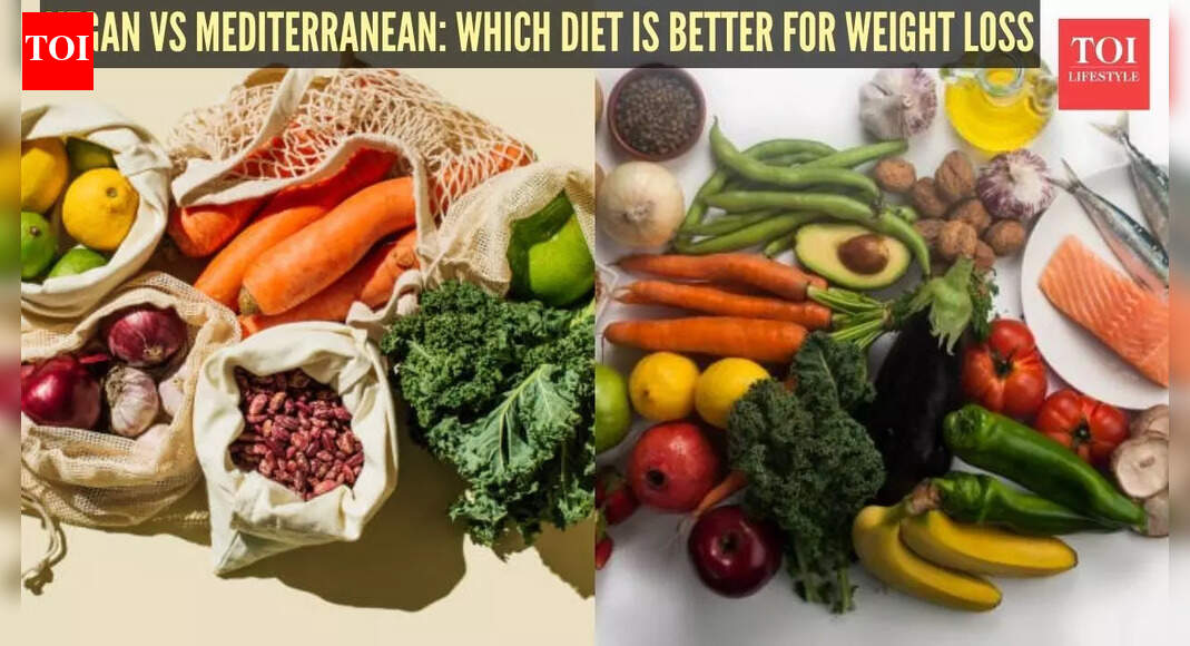 Vegan VS Mediterranean: Which diet is better for weight loss?