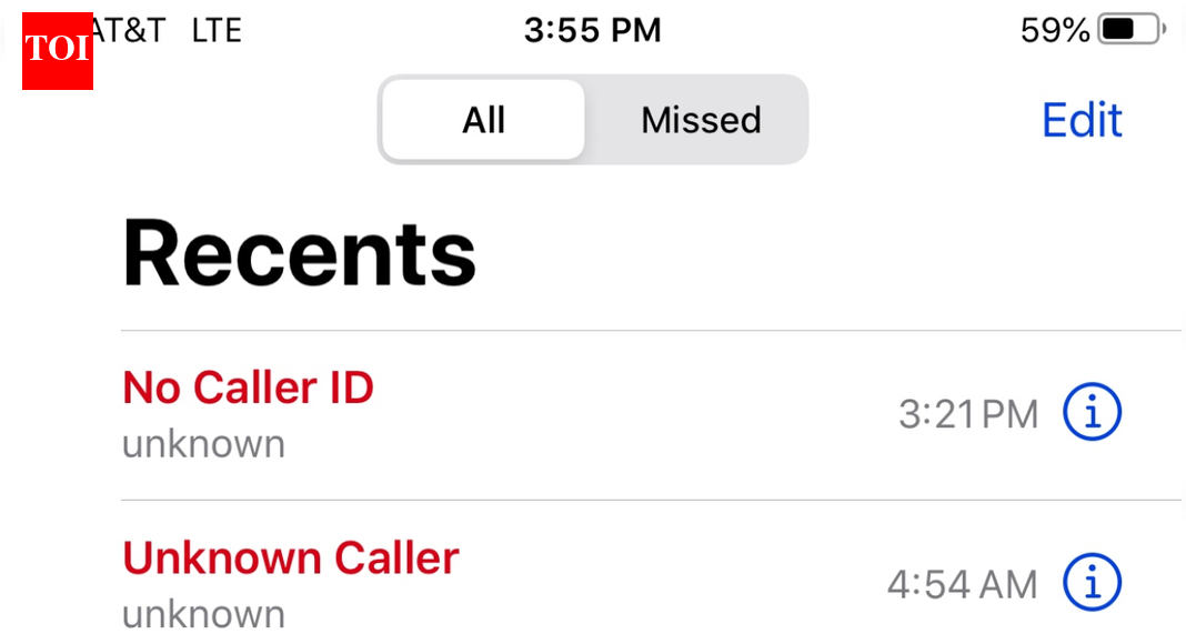 iPhone users finally learn the real difference between ‘No Caller ID’ and ‘Unknown Caller’​​
