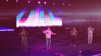 UK Pop band Blue thrill music lovers at Sangai Festival 2025