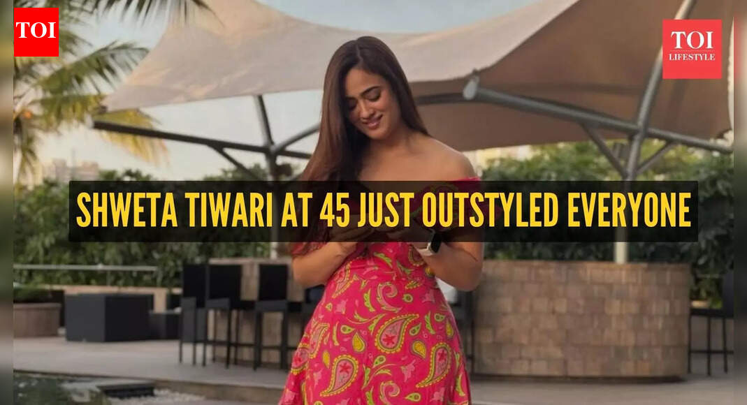 At 45, Shweta Tiwari just gave a masterclass in dressing up