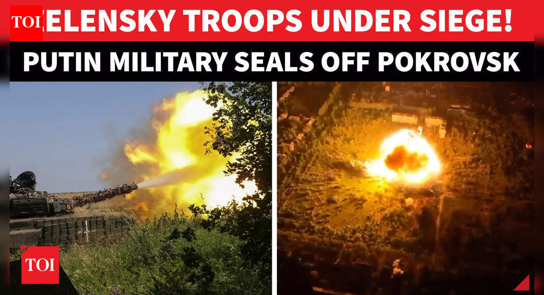 Russia Claims Massive Strikes On Ukrainian Defences; HIMARS Targeted, Pokrovsk Siege Tightened