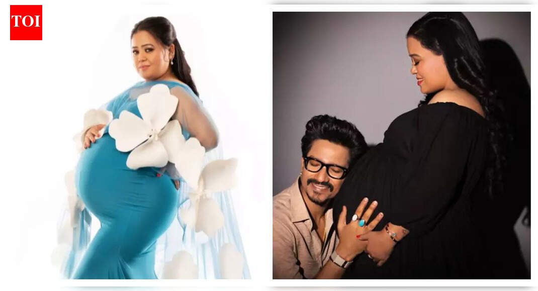 Pregnant Bharti Singh stuns in a gorgeous maternity photoshoot, flaunting her baby bump; see pics