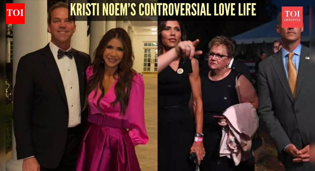 Kristi Noem's controversial love life: From Bryon Noem's wife to Corey Lewandowski's girlfriend