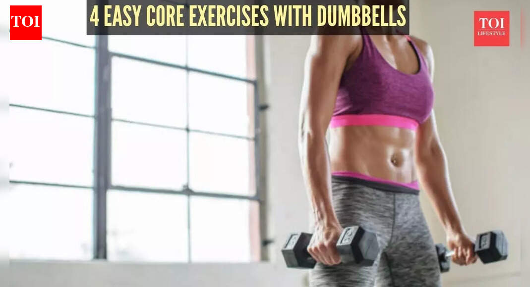4 light dumbbell exercises to strengthen your core