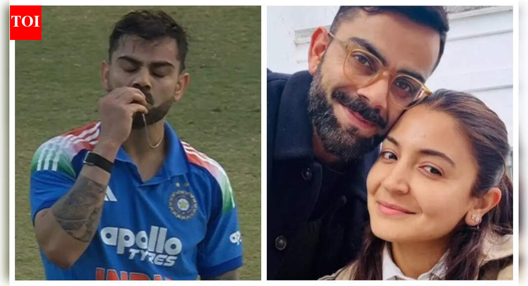 <div>Fans gush over Virat's sweet gesture for Anushka</div>