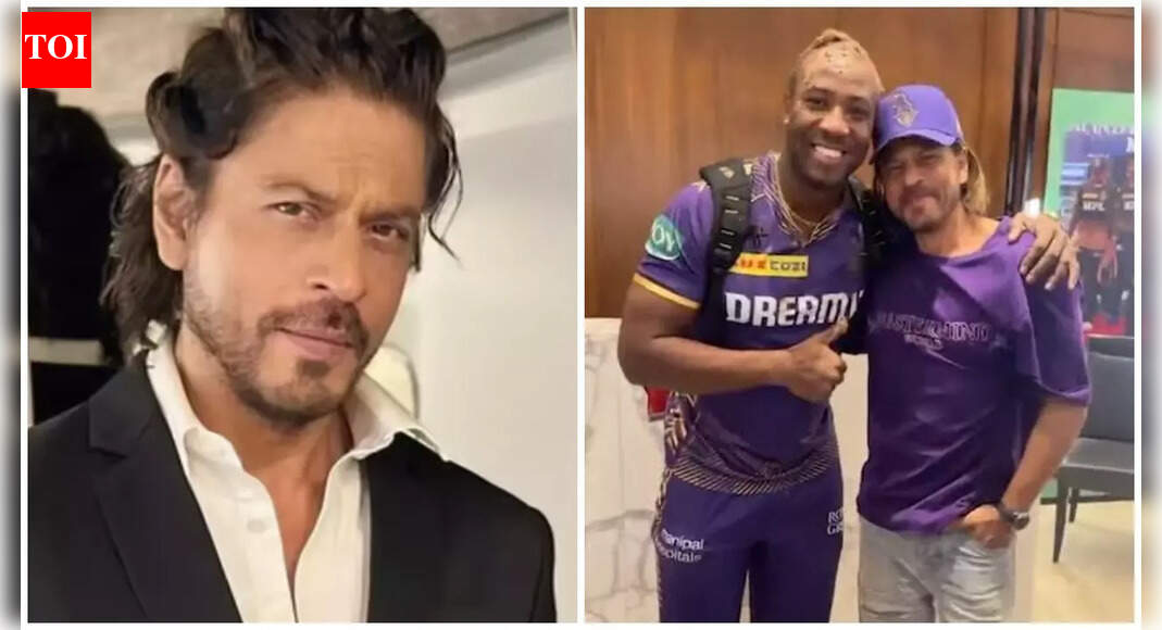 <div>SRK calls Andre Russell 'Knight in shining armour'</div>
