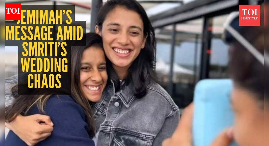 Jemimah Rodrigues' cryptic post sparks buzz amid Smriti Mandhana-Palaash Muchhal's wedding chaos