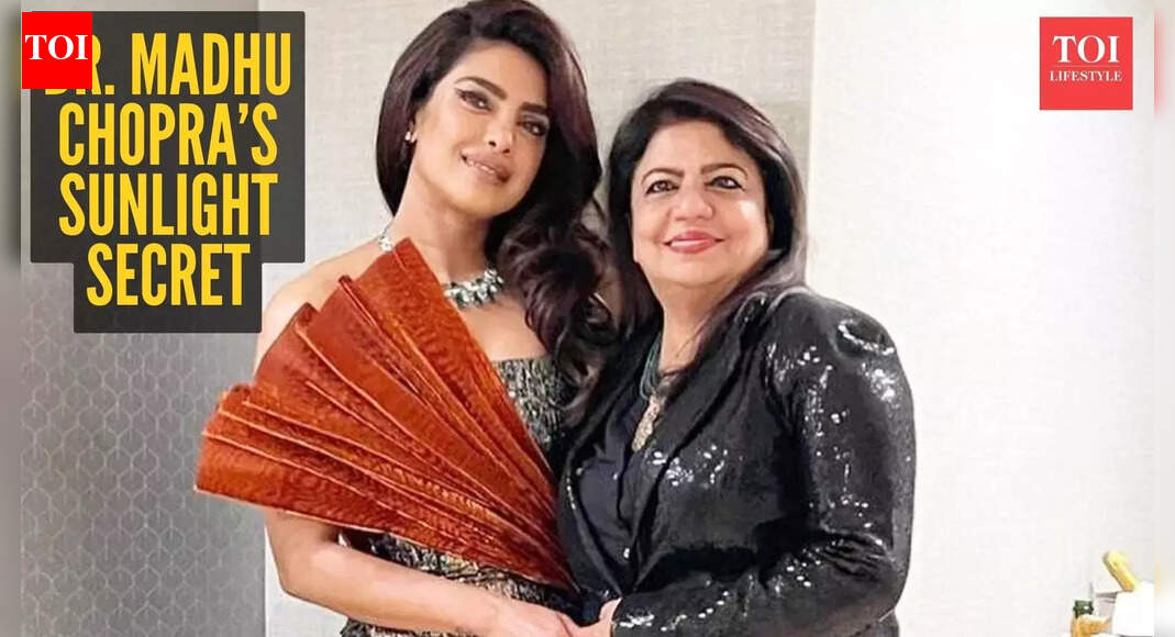 Priyanka Chopra’s mom Dr. Madhu Chopra says sunlight can be a beauty secret, here's how