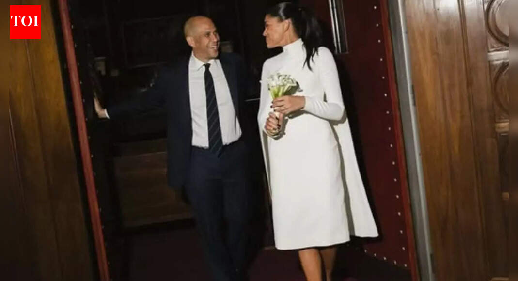 Who is Cory Booker? US senator marries Alexis Lewis - see pics inside