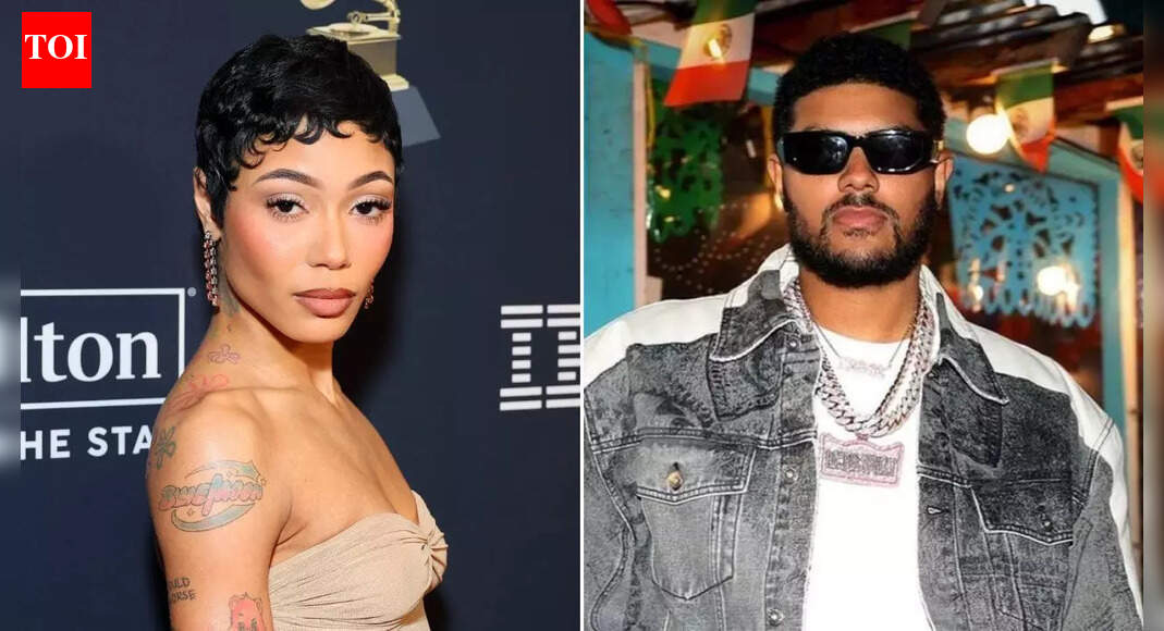 TWINNEM rapper Coi Leray spotted with Justin LaBoy at Boston Celtics vs Cleveland Cavaliers game