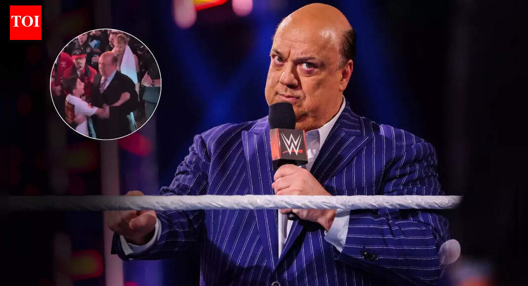 Paul Heyman finds himself in a viral moment after forcefully pushing young fan away from Logan Paul during tense Survivor Series exit