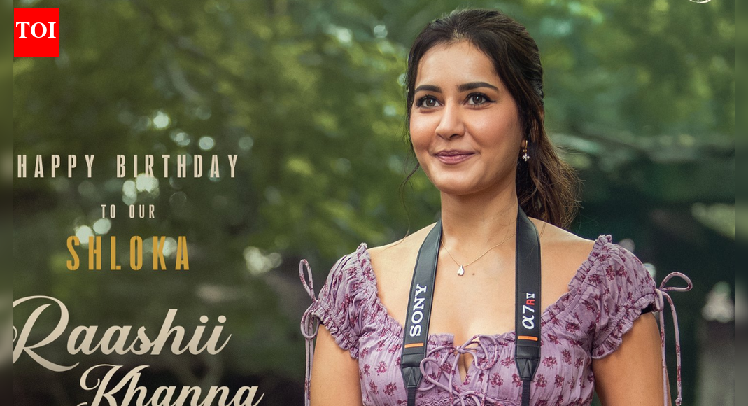 'Ustaad Bhagat Singh' Unveils Raashii Khanna's Character on Her 35th Birthday