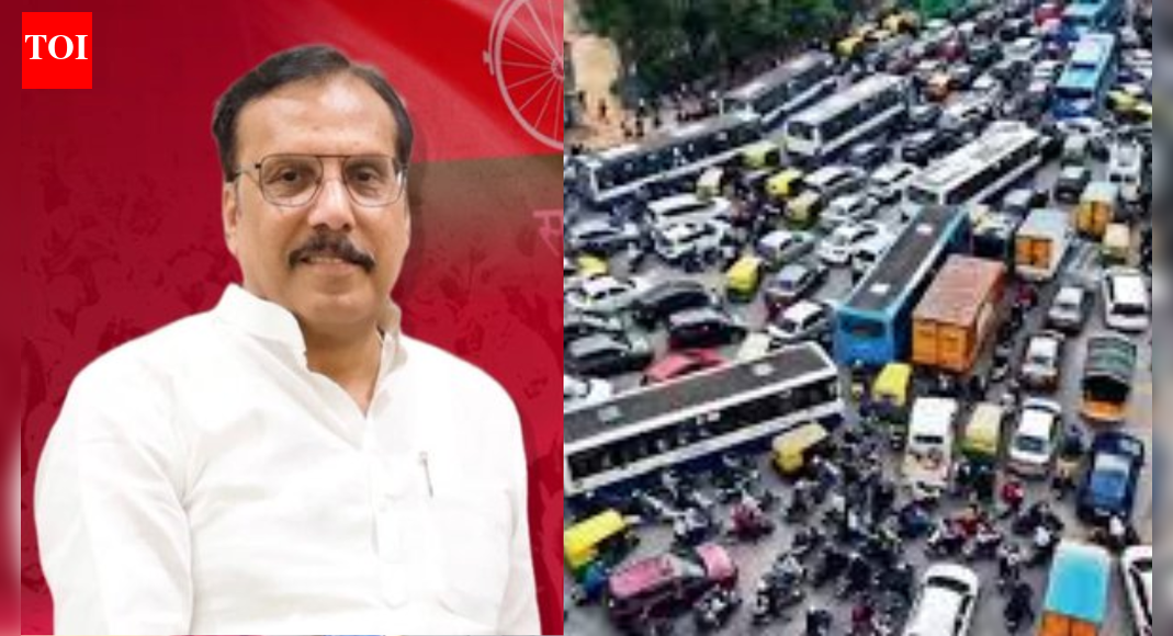 ‘Notorious traffic, useless police’: Stuck in Bengaluru jam en route to airport, UP Samajwadi Party MP slams Karnataka govt; tags CM, top cop in X post