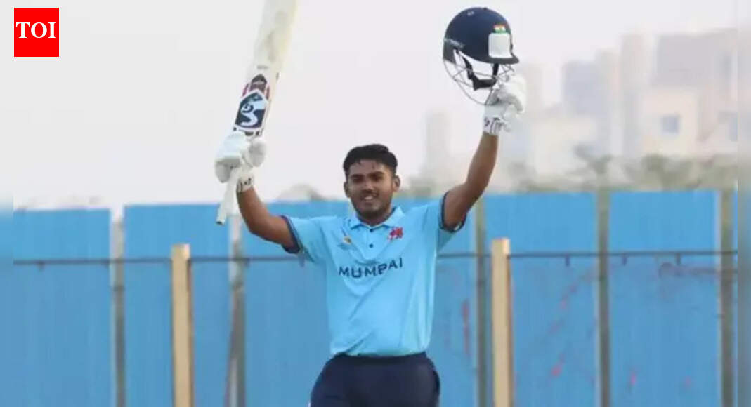 Ayush Mhatre blazes another ton, Mumbai romp home