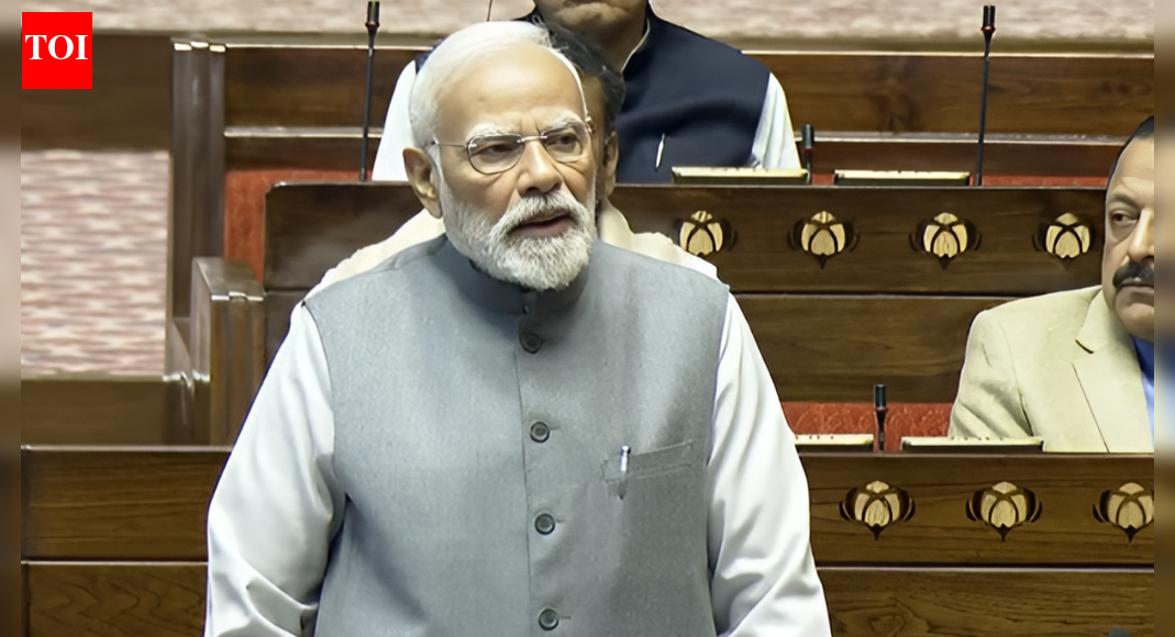 Winter Session: PM Modi welcomes Vice-President CP Radhakrishnan as Parliament opens — Watch