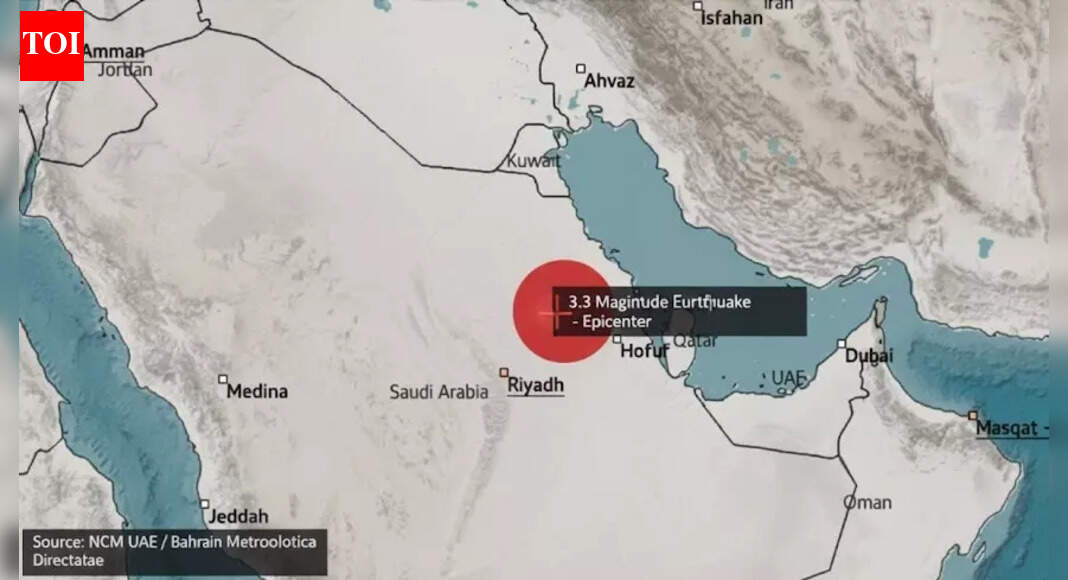 3.3-magnitude earthquake hits Bahrain; UAE remains unaffected