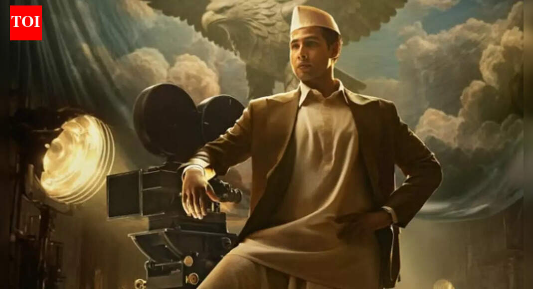 Siddhant stuns as legendary filmmaker V. Shantaram in first look