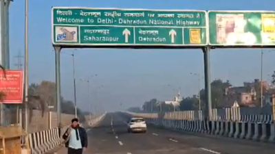 Delhi–Saharanpur–Dehradun Expressway opens for trial run; inauguration expected soon