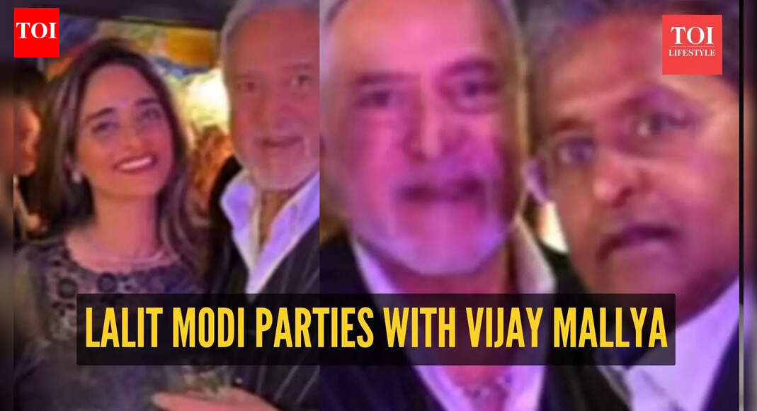 Inside Lalit Modi’s wild London birthday bash with Vijay Mallya by his side!