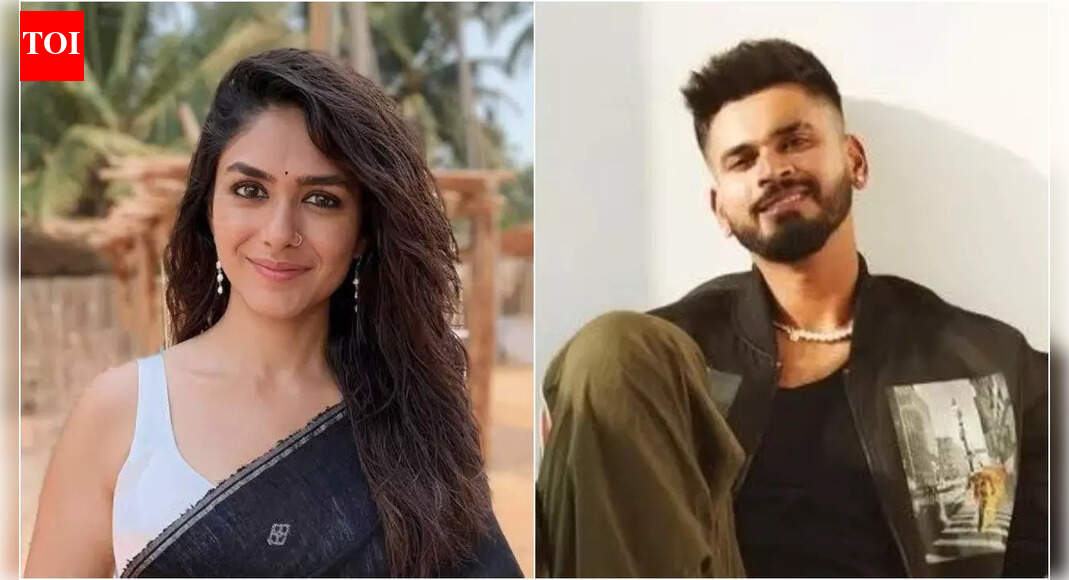 Is Mrunal Thakur dating Shreyas Iyer? Actress laughs it off as ‘Free PR!’