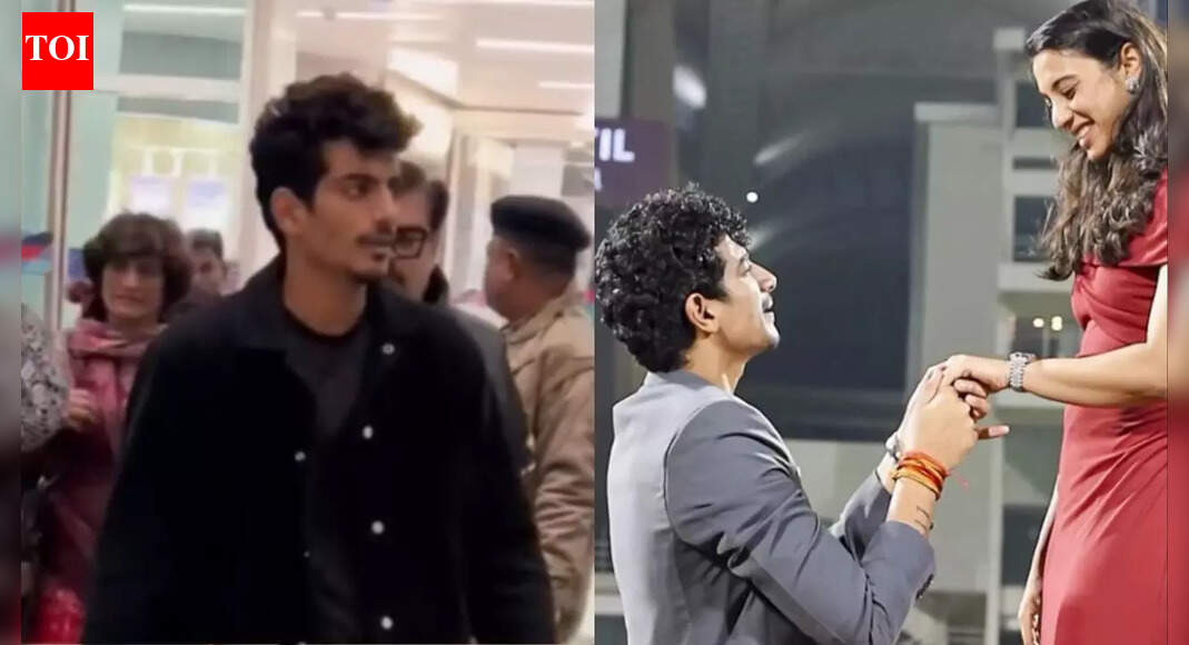 Smriti Mandhana wedding postponed: Palash Muchhal seen in public for the first time - watch