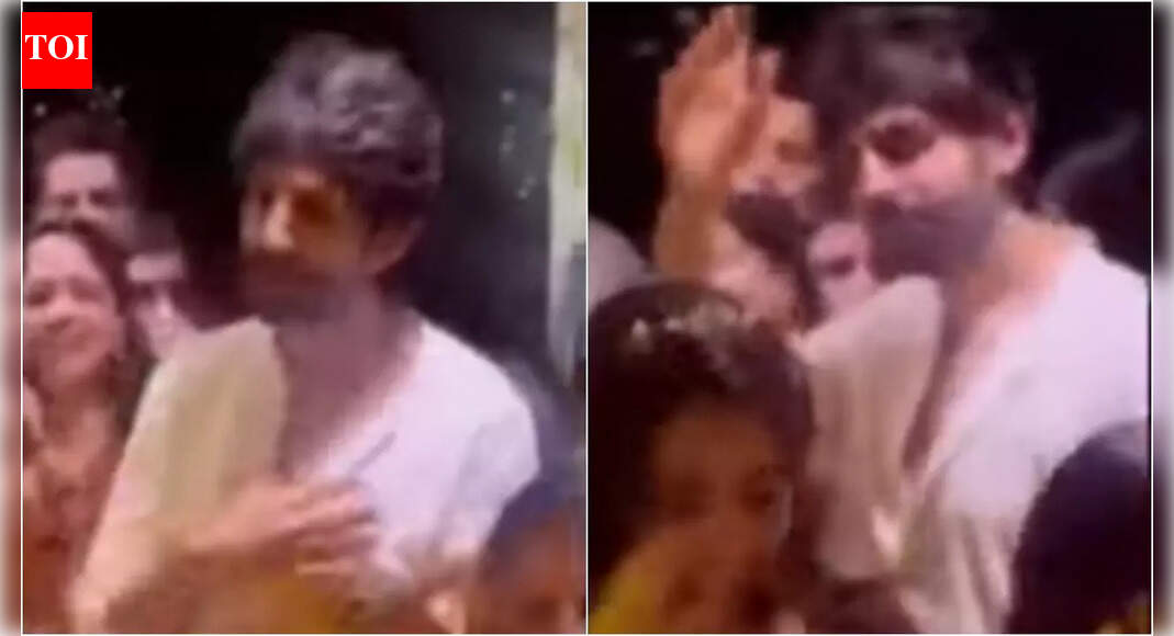 Watch: Kartik Aaryan grooves to ‘Kajra Re,’ steals spotlight at sister Kritika Tiwari’s haldi ceremony