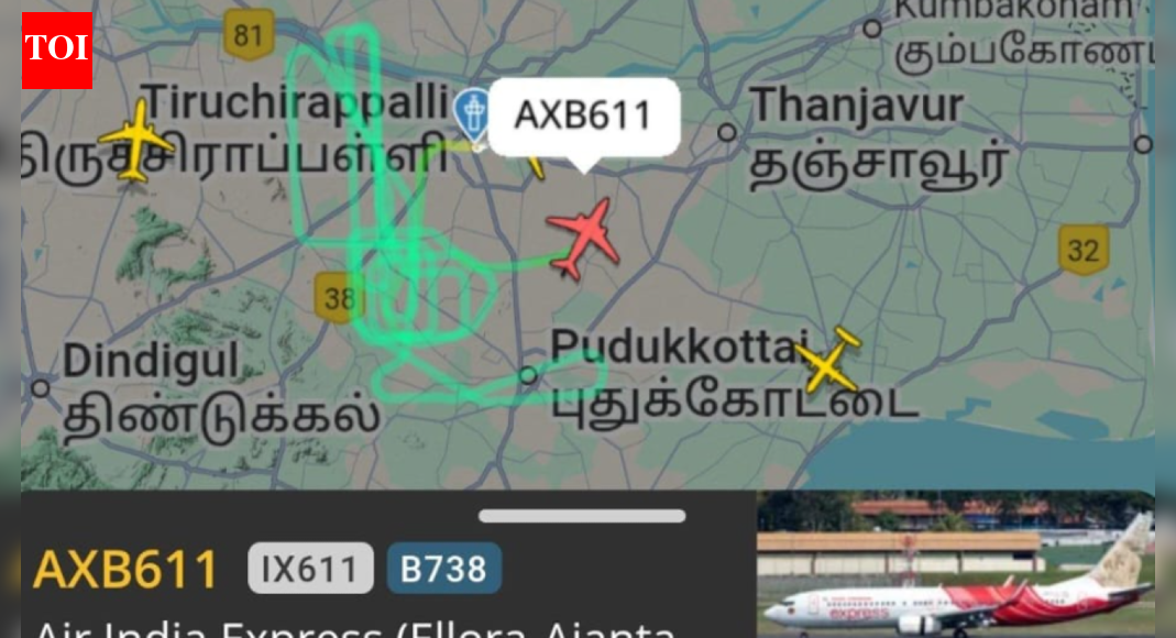 Dubai-bound Air India Express flight makes emergency landing at Trichy airport due to technical snag