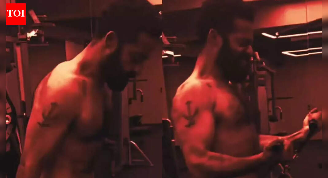 Jr NTR’s fierce transformation stuns fans; Gym videos go viral, ‘NTRNeel’ ramps up for intense night shoots