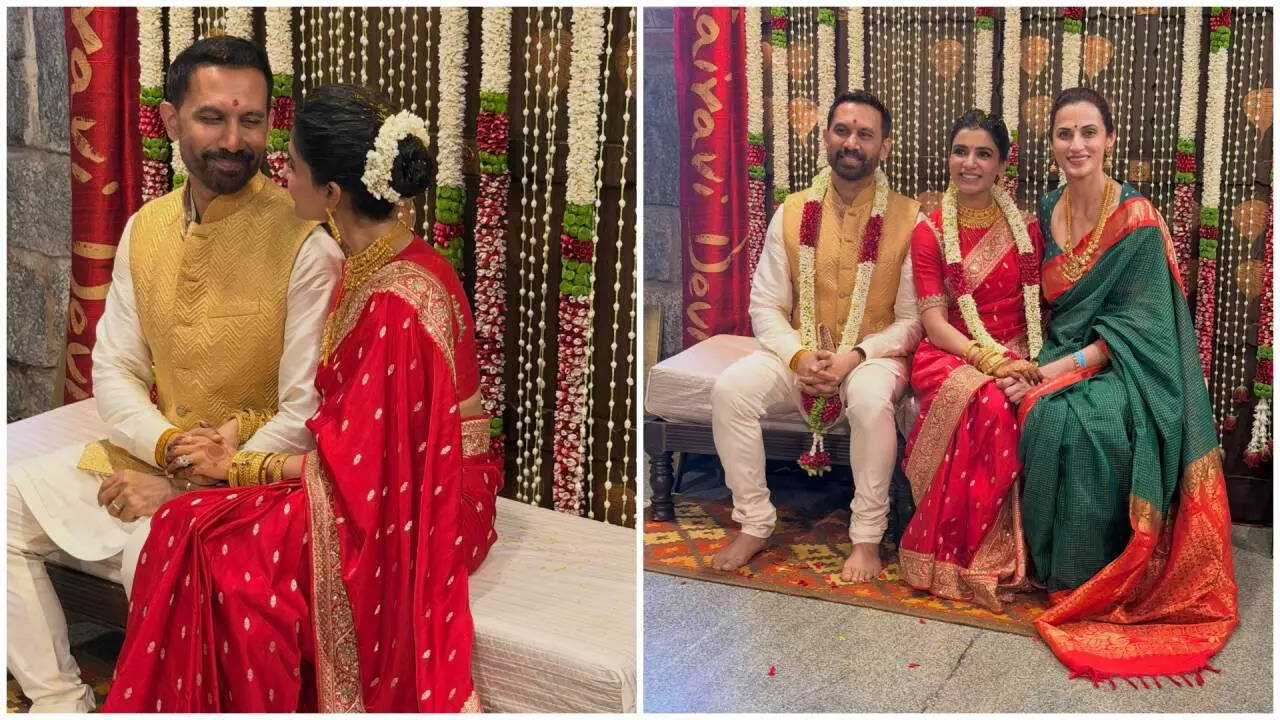 Inside Samantha Ruth Prabhu and Raj Nidimoru wedding: Close friend Shilpa  Reddy shares visuals and 'vivah kanukalu' details | - The Times of India