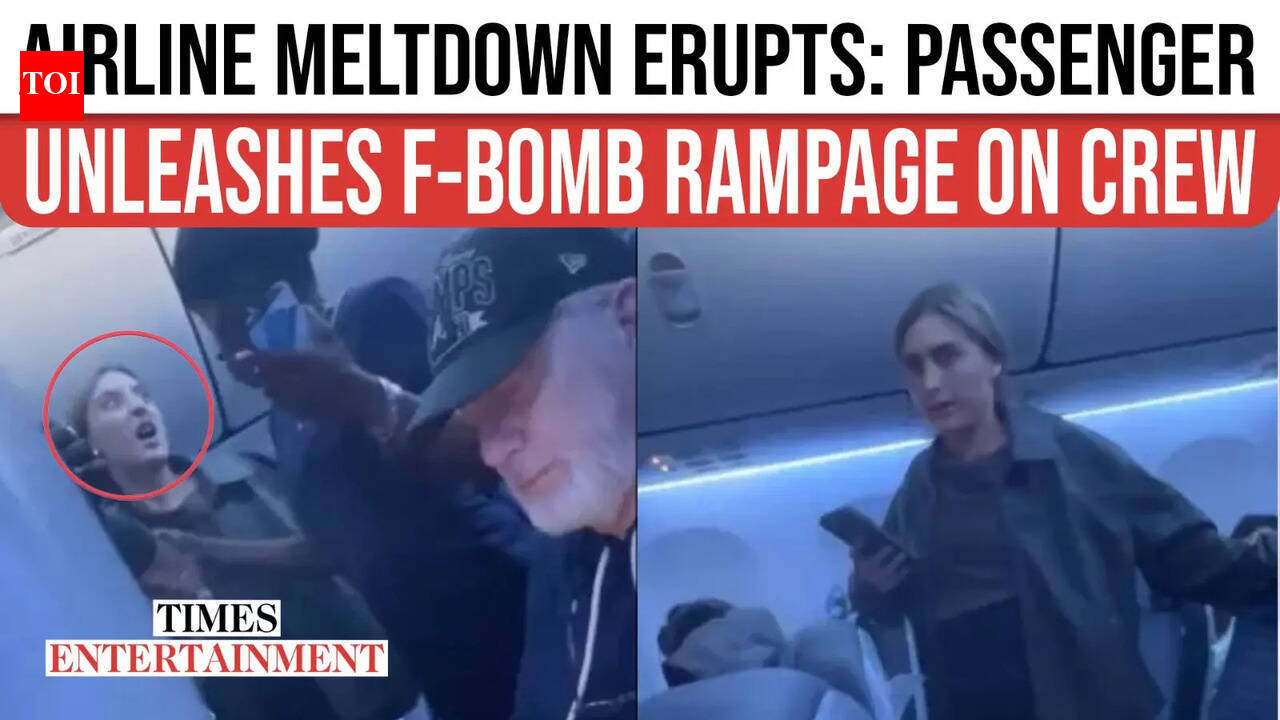 Flight To Charleston Descends Into Chaos As Woman Screams At Crew | WATCH
