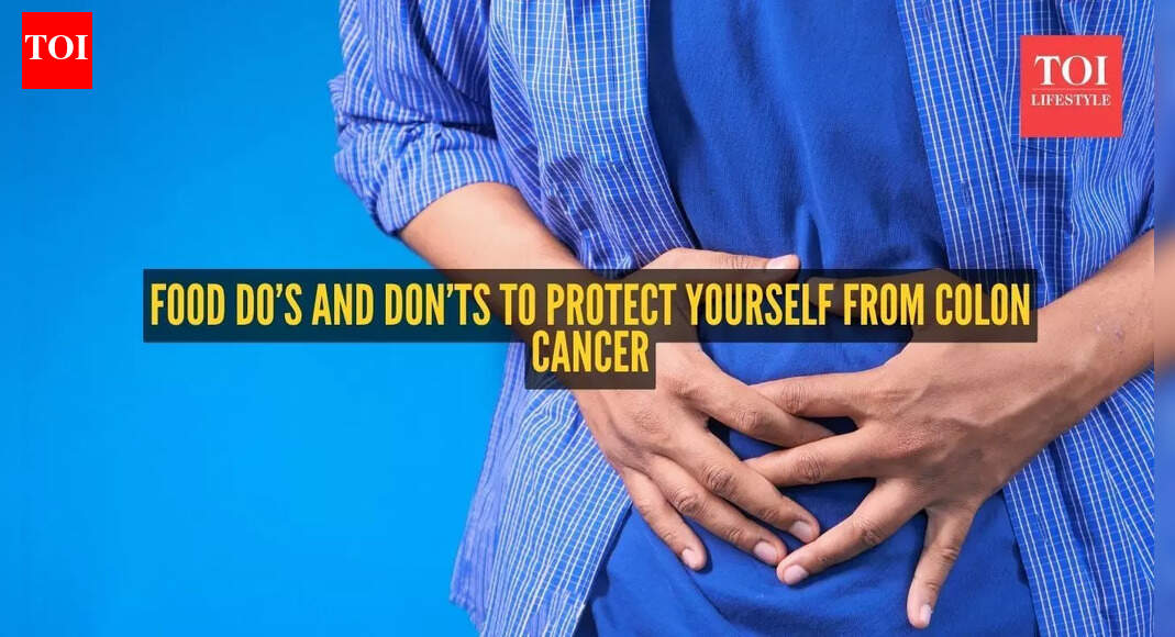 5 food do's and don’ts to protect yourself from colon cancer, as per a gastroenterologist