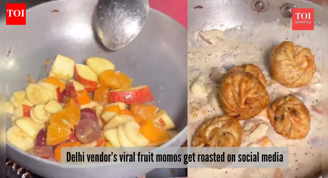 Delhi’s fruit gravy momo worth Rs 200? Vendor’s experiment goes viral for all the wrong reasons