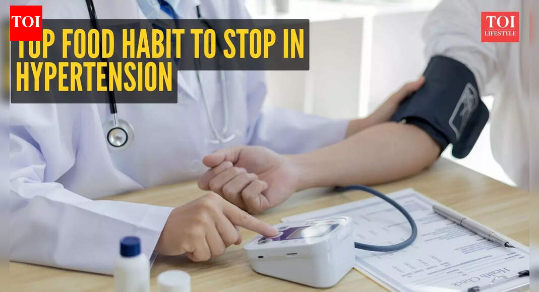 Cardiologists reveal top food habit to stop if you have hypertension