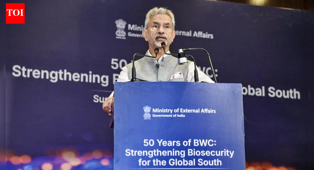 Bioterror serious concern, all nations must be ready: EAM Jaishankar