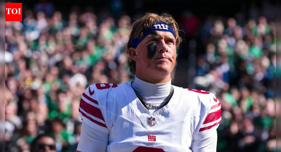 Why Giants rookie Jaxson Dart wears eye black and his signature chain ritual