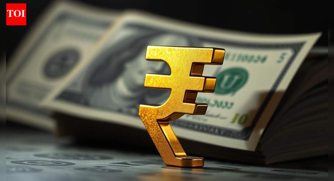 Nearing 90: Rupee slips to record low of 89.76 vs $
